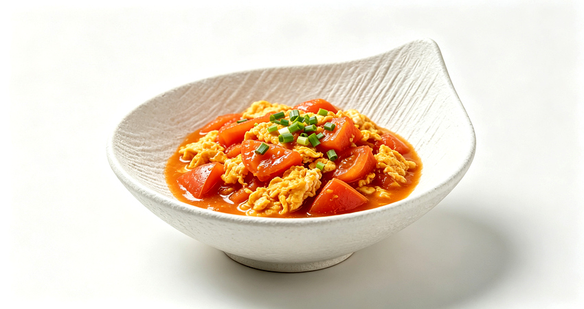 Scrambled Egg and Tomato